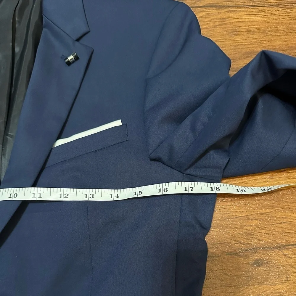 NWOT Zara Deep Blue Men's Blazer